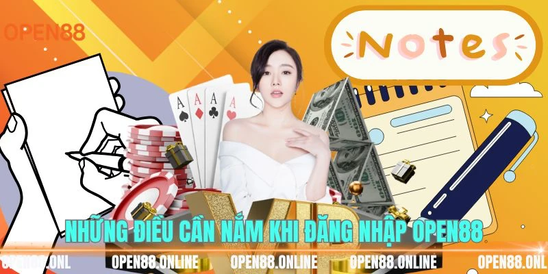 Những điều cần nắm khi đăng nhập OPEN88