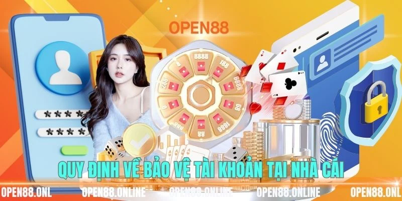 Quy định về bảo vệ tài khoản tại nhà cái